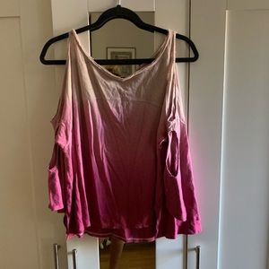 Free people cold shoulder shirt